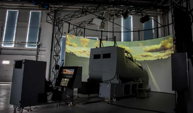 Mi-24 simulator · displays