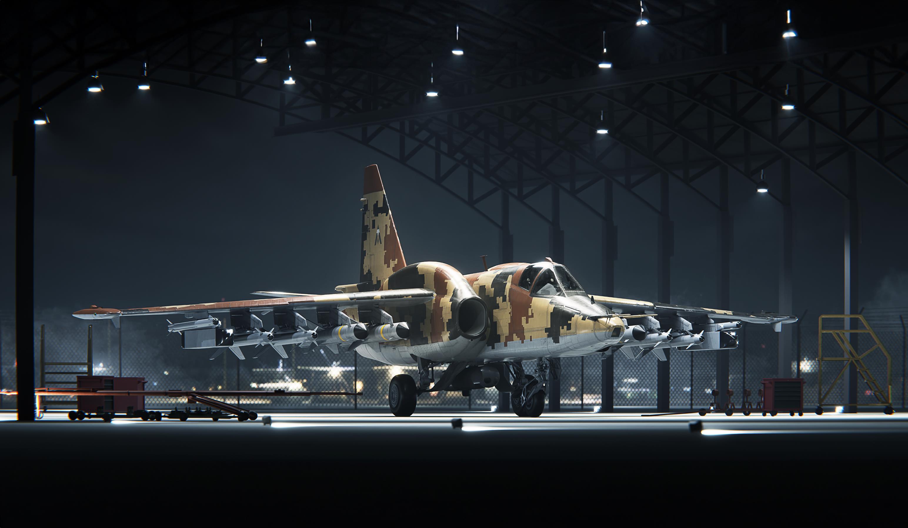 Су-25NG в ангаре