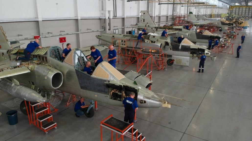 Су-25NG в производстве