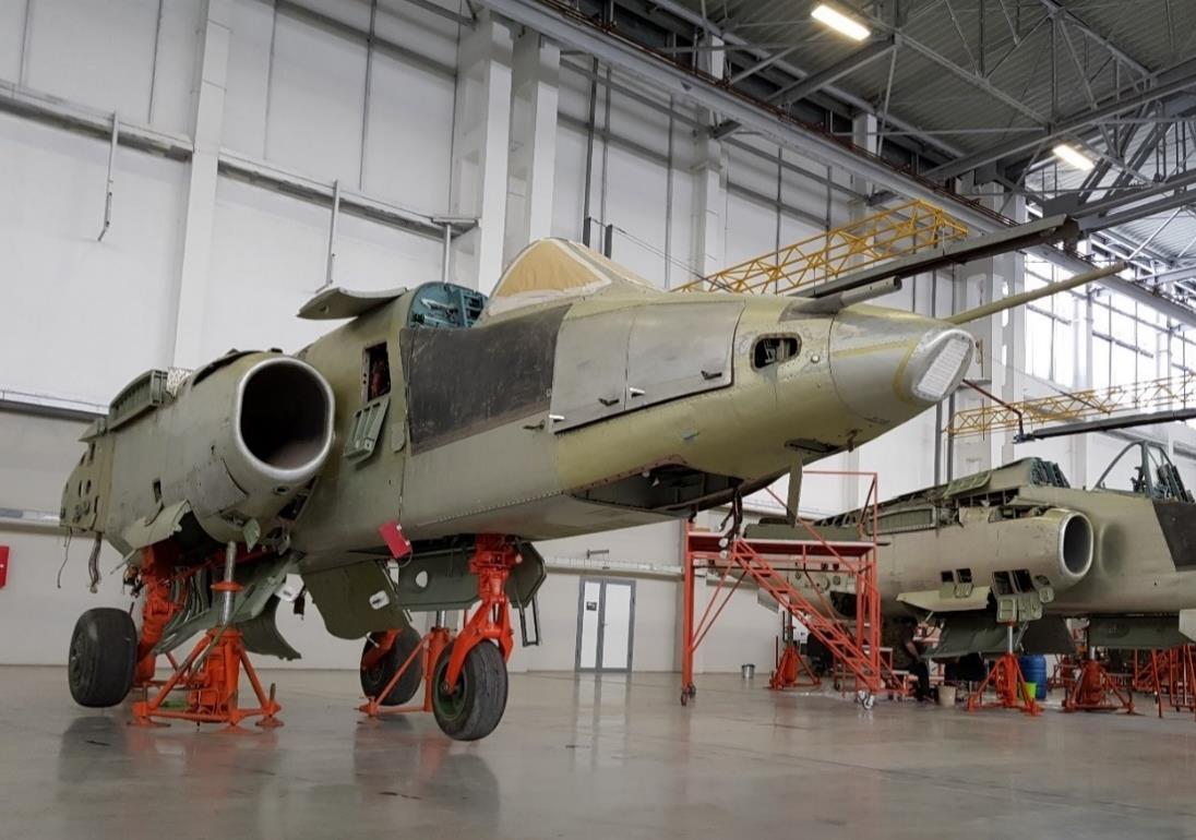 Су-25NG на сборочной линии